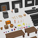 Lowpoly Dungeon Assets
