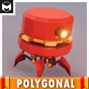 Polygonal - Robot Hermit