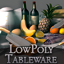Tableware Low-poly
