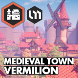 The Medieval Town : Vermilion