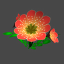 Low Poly Flowers Vol.1