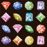 2D Diamond Jewel Gem Pack