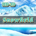 HD-2D Background Art Snowfield