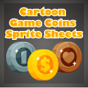 Animated Cartoon Game Coins