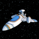 Galactic Heroes Cartoon Spaceship