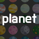 105 Colorful 2D Planet Icons
