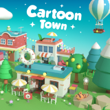 Cartoon Town - Low Poly Assets