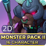 2D Monster pack B